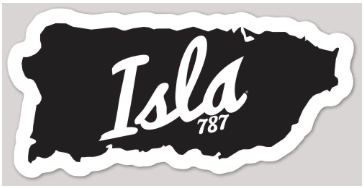 Isla 787 Sticker